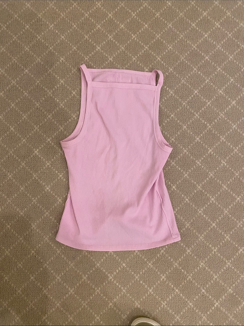 We The Free Lavender Ribbed Tank Top